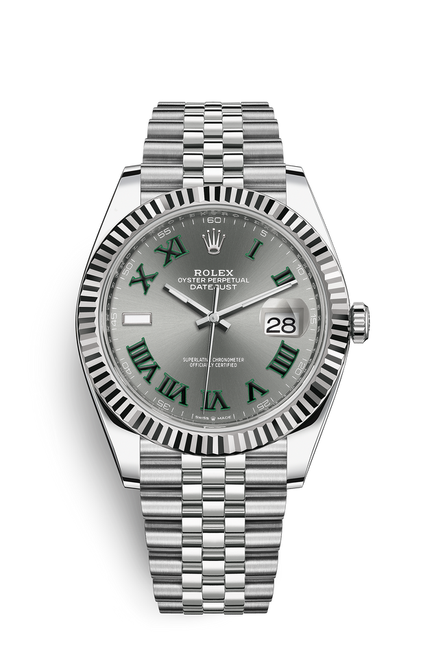 ROLEX DATEJUST 41MM STAINLESS STEEL MEN'S WATCH