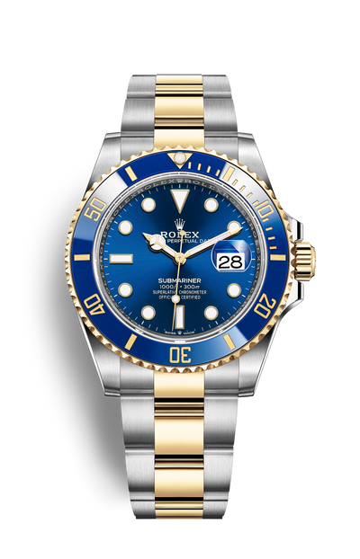 Rolex Submariner Date Two Tone Blue Dial 116613LB-0005