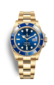 Rolex Submariner Date Solid 18k Yellow Gold 126618LB